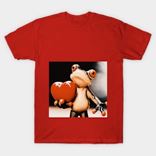 Love Frog put heart T-Shirt